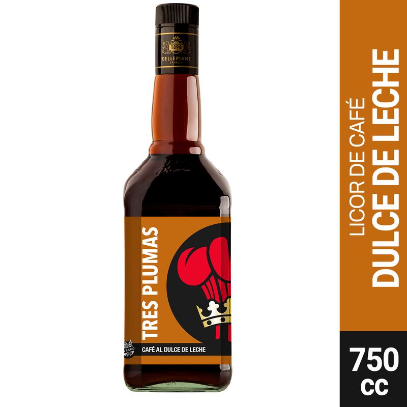 LICOR-TRES-PLUMAS-CAFE-DULCE-DE-LECHE-x-750CC