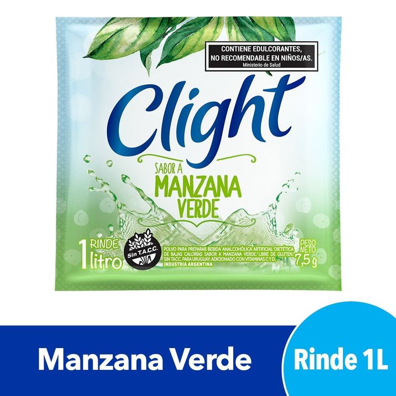 JUGO-CLIGHT-MANZANA-VERDE-x-7GR