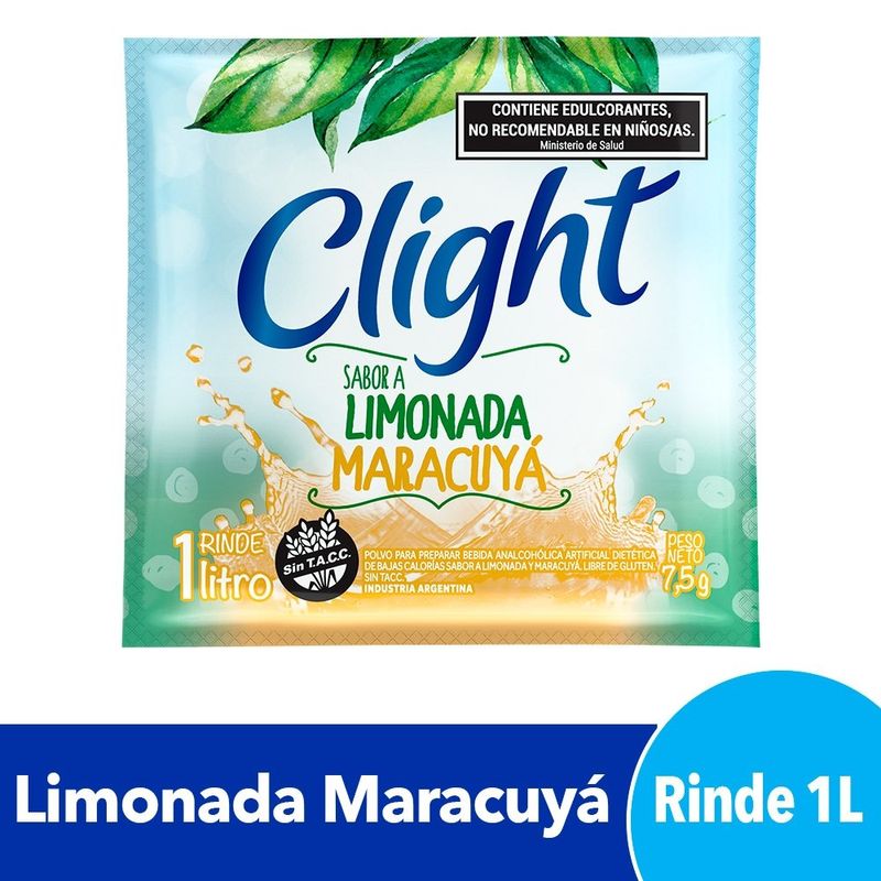 JUGO-CLIGHT-LIMON-MARACUYA-x-7GR