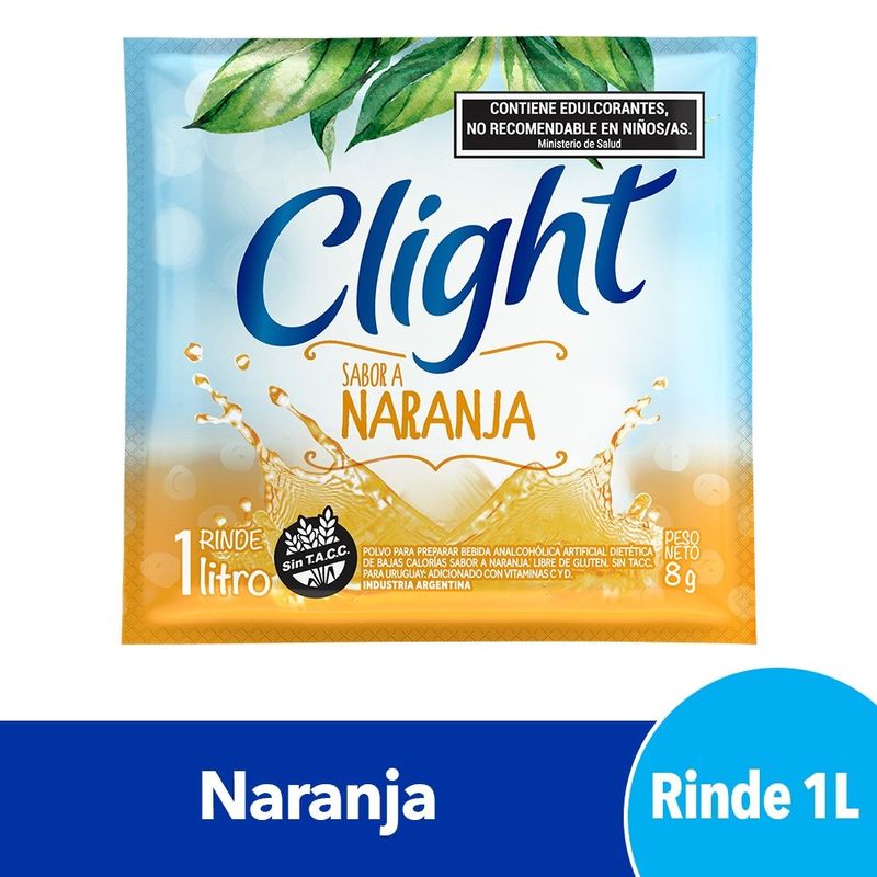 JUGO-CLIGHT-NARANJA-x-8GR