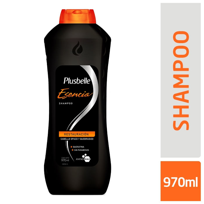 SHAMPOO-PLUSBELLE-ESENCIA-RESTAURACION-x-970CC