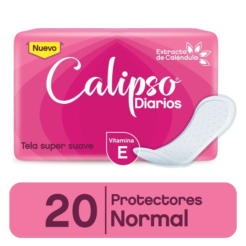 PROTECTORES-CALIPSO-NORMAL-CON-CALENDULA-x-20UN
