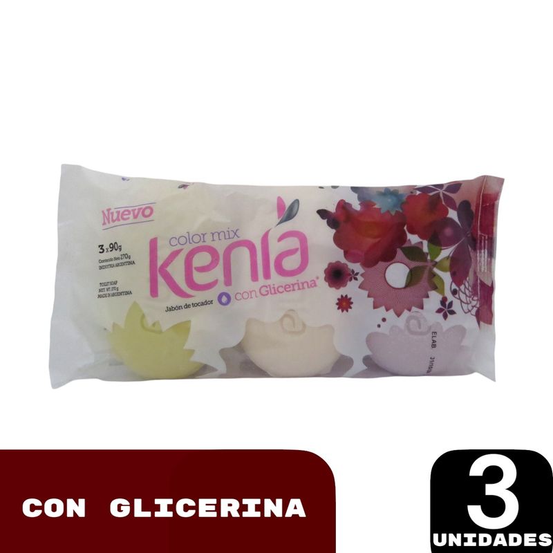 JABON-KENIA-VARIEDAD-x-90G-x-3UN