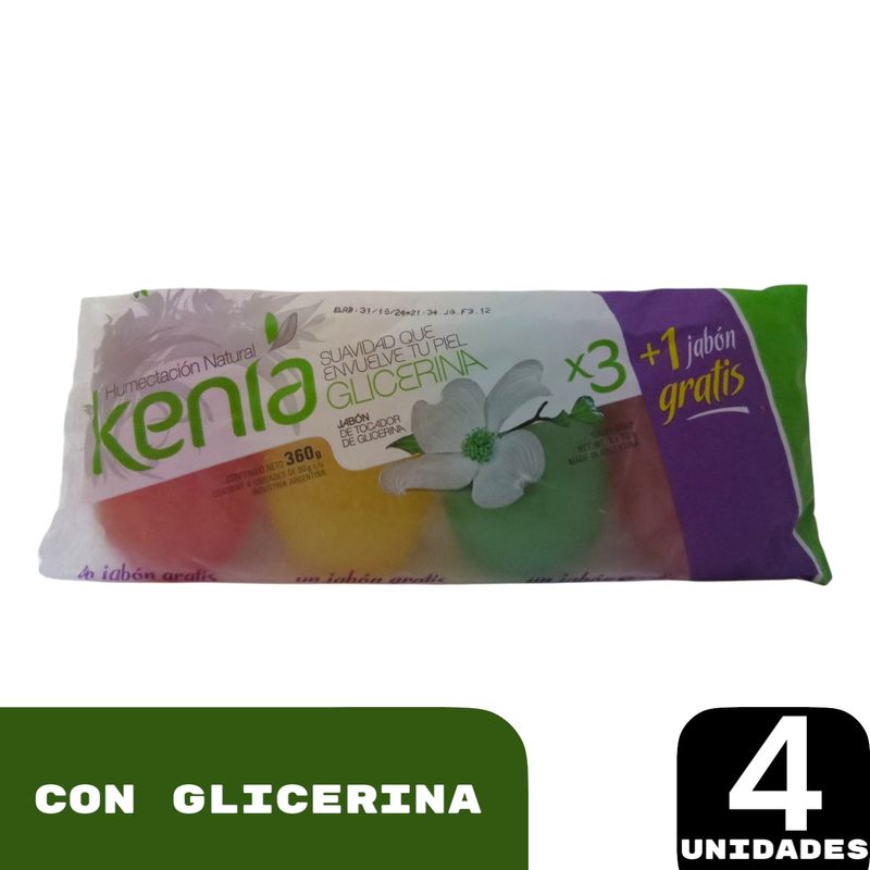 JABON-KENIA-GLICERINA-x-90GR-x-4UN