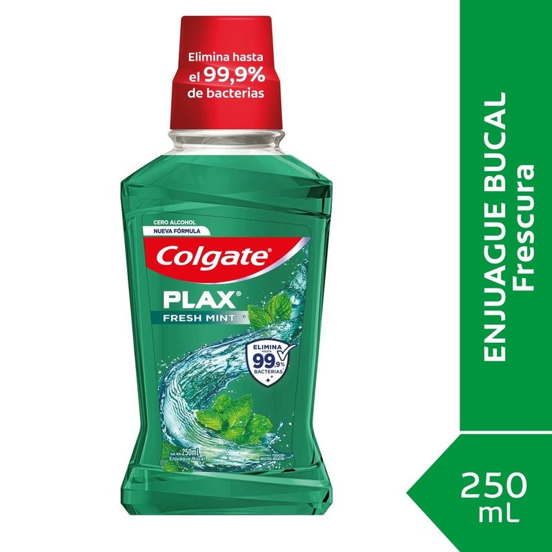 ENJUAGUE-BUCAL-PLAX-COLGATE-FRESH-MINT-x-250CC