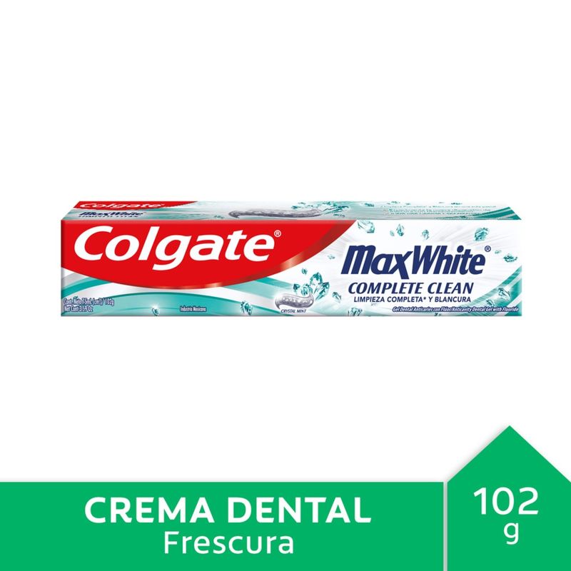 DENTRIFICO-COLGATE-MAX-WHITE-LAMINAS-BLANQUEADORAS-x-102GR