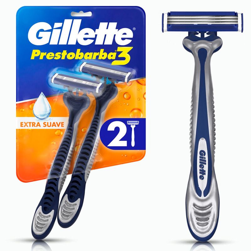 MAQUINAS-AFEITAR-PRESTOBARBA-3-HOMBRE-EXTRA-SUAVE-x-2UN
