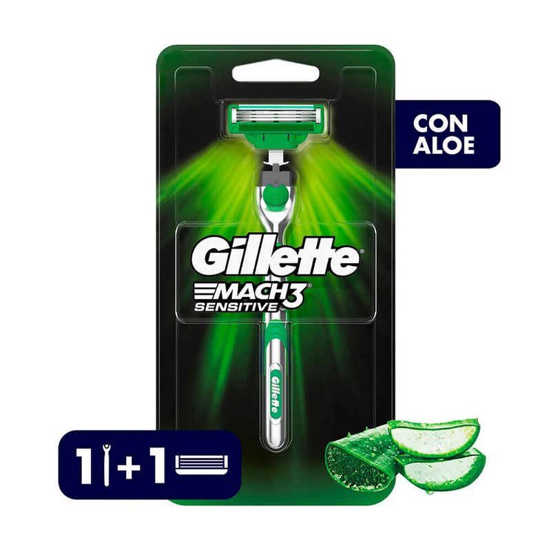 MAQUINAS-AFEITAR-GILLETTE-MACH3-SENSITIVE-x-1UN