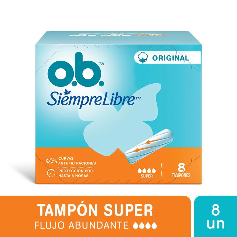 TAMPONES-O-B-ORIGINAL-SUPER-x-8UN