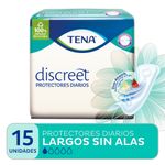 PROTECTORES-TENA-DISCREET-LARGO-SIN-ALAS-x-15UN