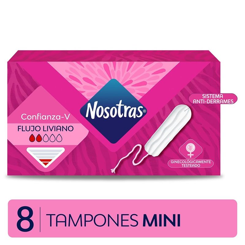 TAMPONES-NOSOTRAS-MINI-x-8UN