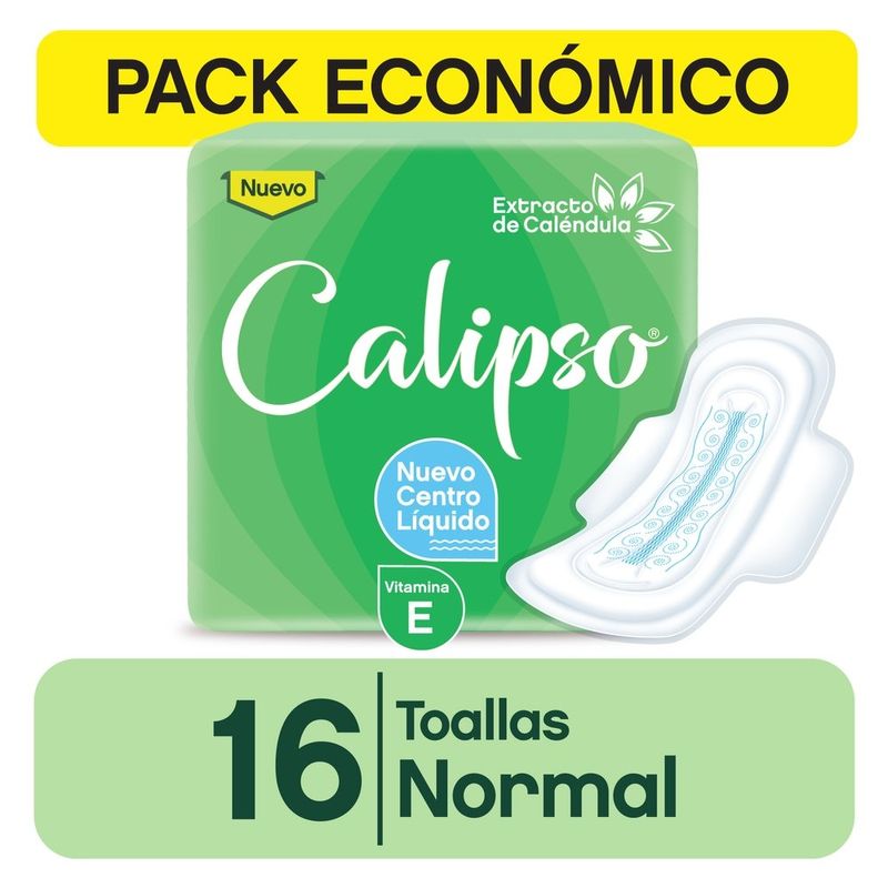 TOALLAS-CALIPSO-NORMAL-CALENDULA-x-16UN