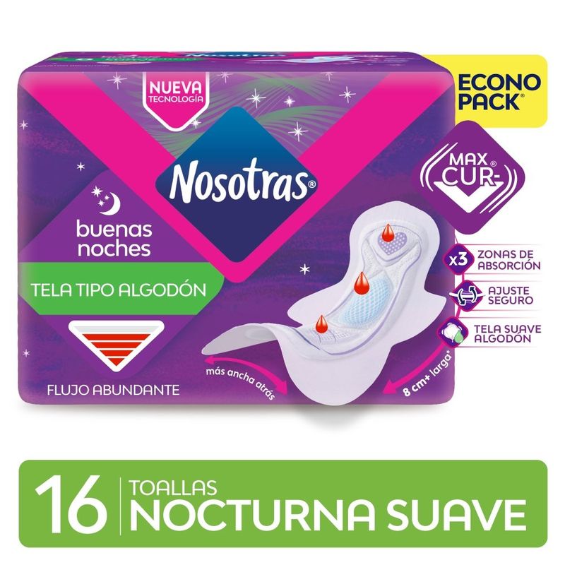 TOALLAS-NOSOTRAS-BUENAS-NOCHES-x-16UN