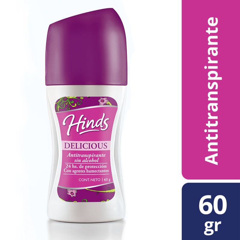 DESODORANTE-HINDS-ROLL-ON-DELICIOUS-x-60GR