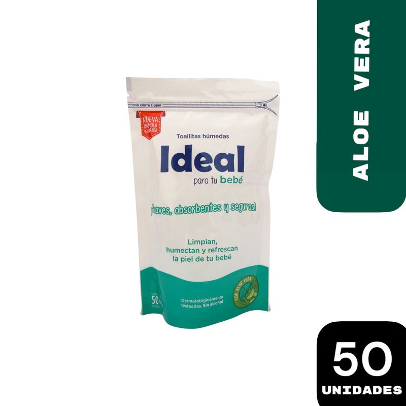 TOALLA-HUMEDAS-IDEAL-CON-ALOE-x-50UN