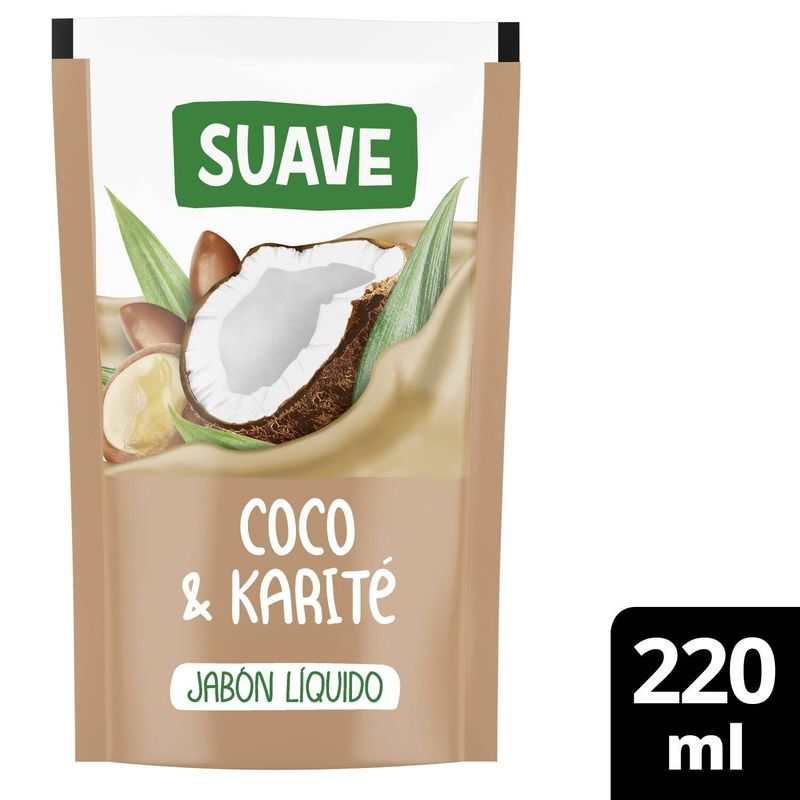 JABON-LIQUIDO-SUAVE-KARITE-Y-COCO-x-220CC