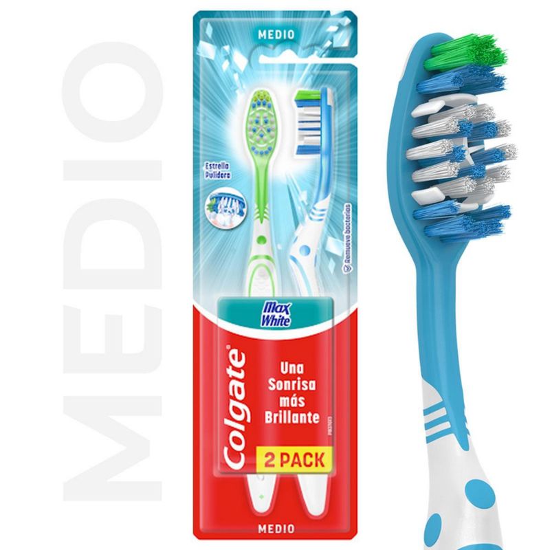 CEPILLOS-COLGATE-MAXWHITE-MEDIO-x-2UN