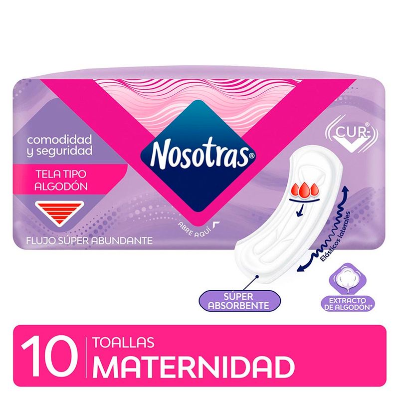 TOALLAS-NOSOTRAS-MATERNIDAD-x-10UN