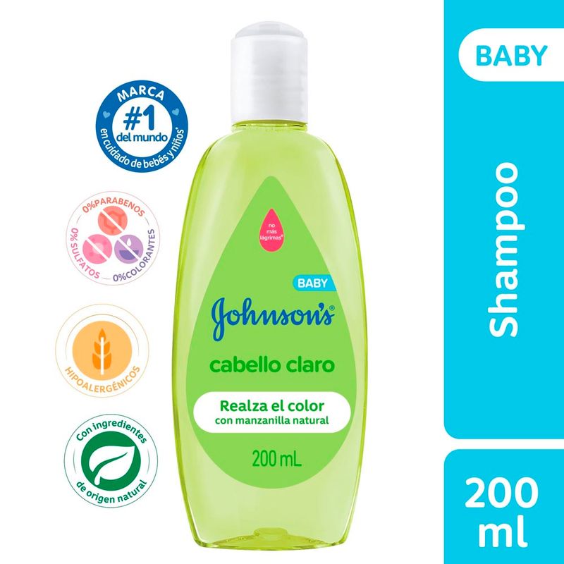 SHAMPOO-JOHNSONS-CLARO-x-200CC