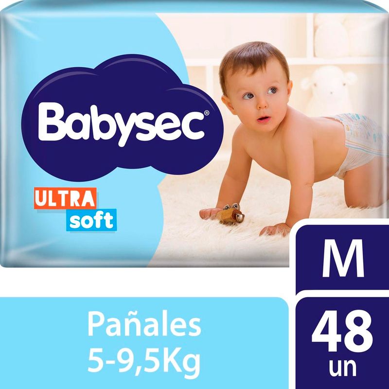 PAÑAL-BABYSEC-ULTRA-TALLE-M-x-48UN