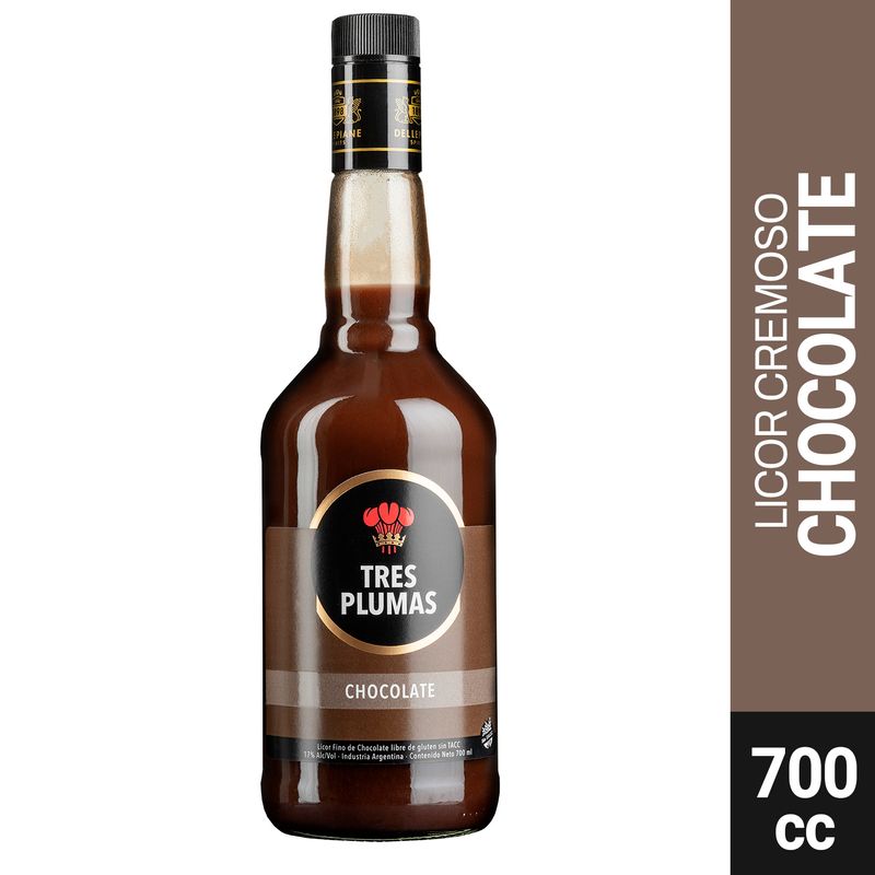 LICOR-TRES-PLUMAS-CHOCOLAT-x-700CC