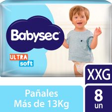 Pañal Babysec Ultra Talle Xxg x 8un