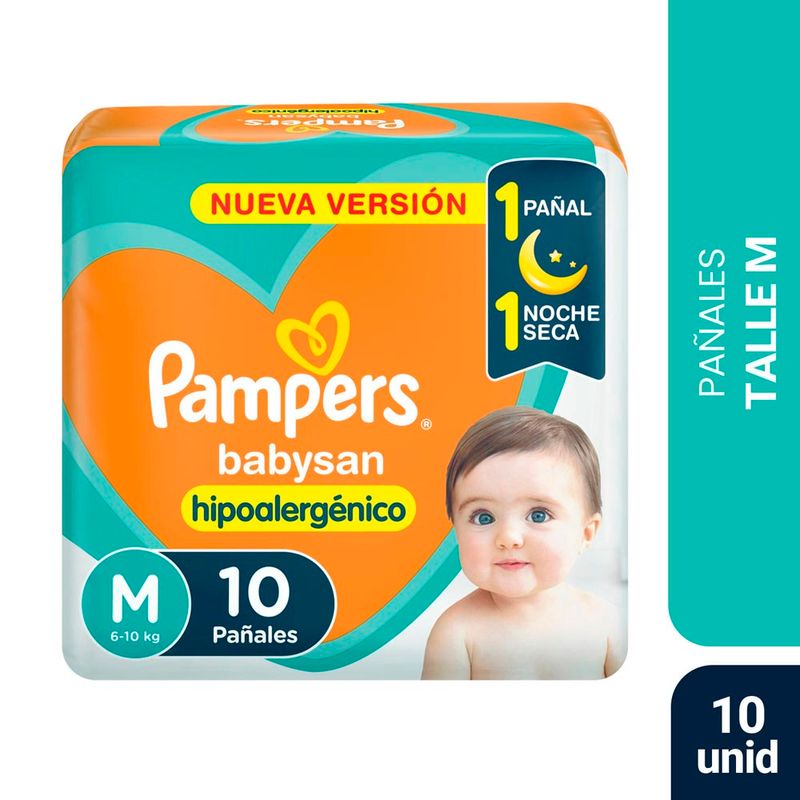 PAÑAL-BABYSAN-PAMPERS-TALLE-M-x-10UN
