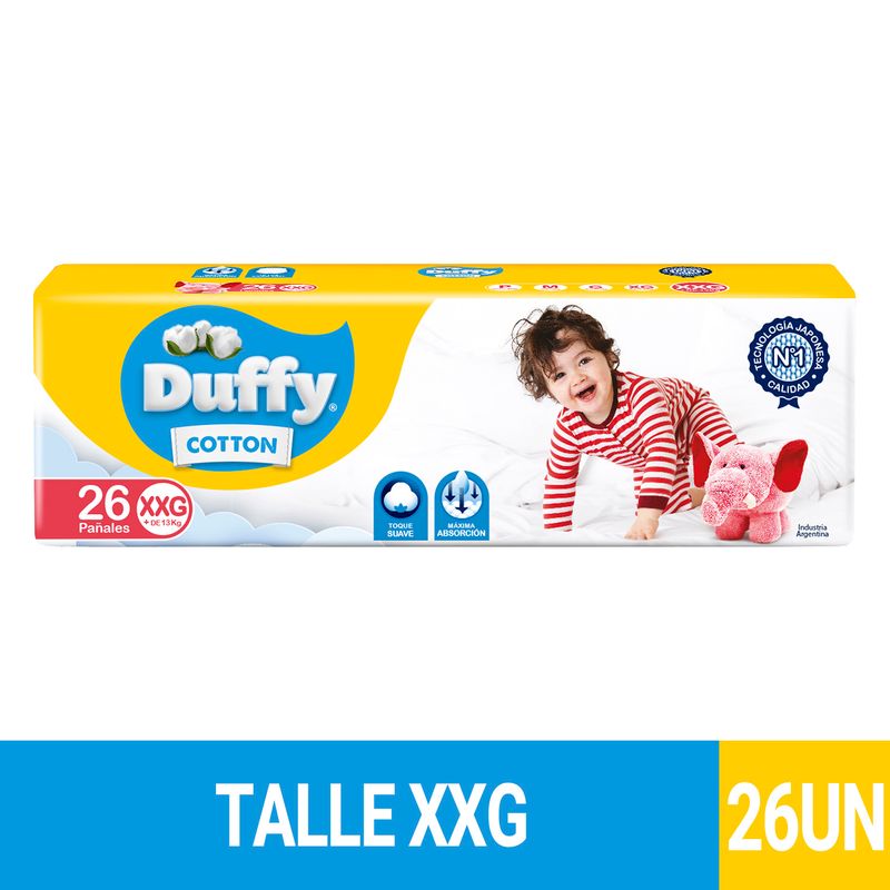 PAÑAL-DUFFY-COTTON-TALLE-XXG-x-26UN