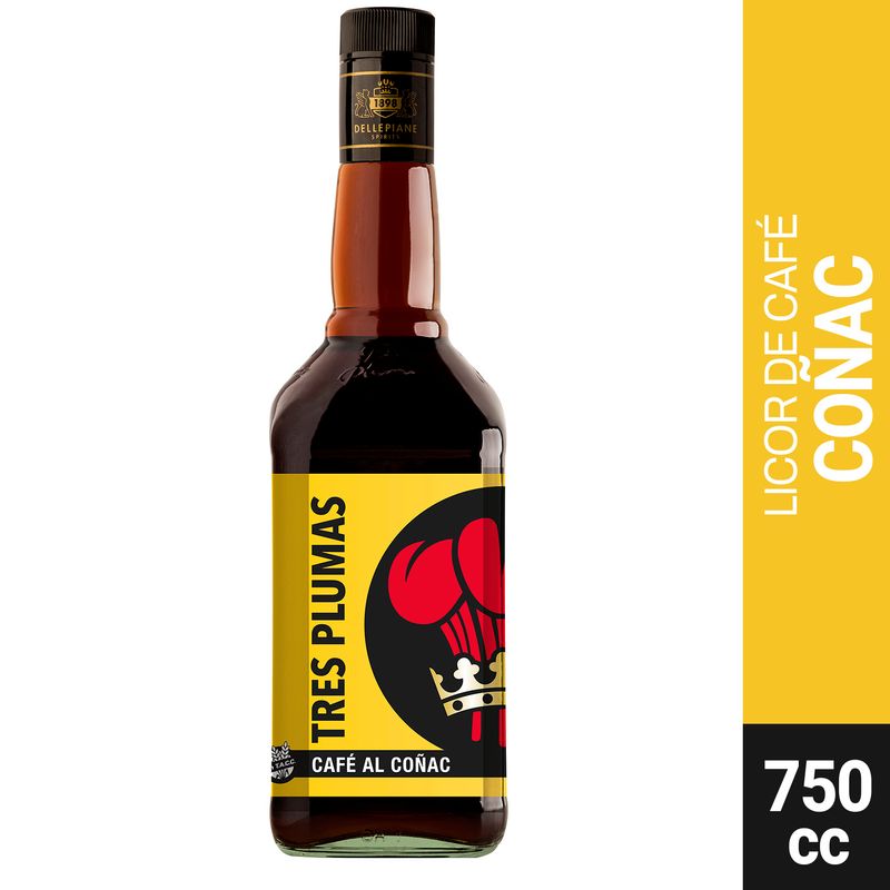 LICOR-TRES-3-PLUMAS-CAFE-COÑAC-x-750CC