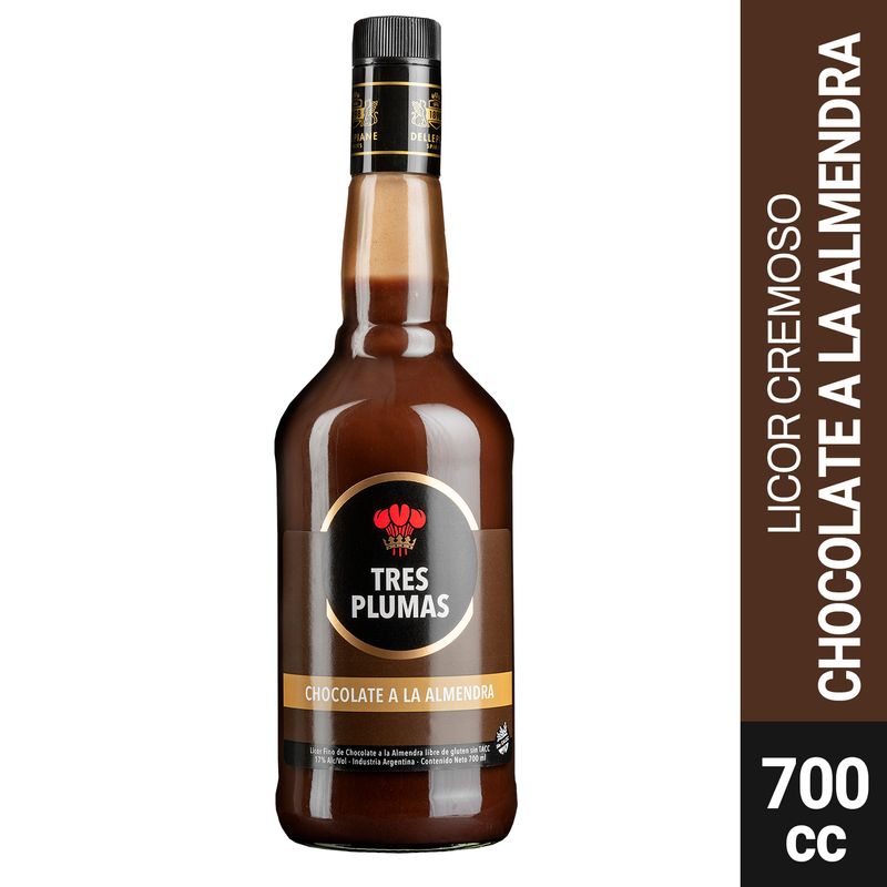 LICOR-TRES-PLUMAS-CHOCOLATE-A-LA-ALMENDRA-x-700CC
