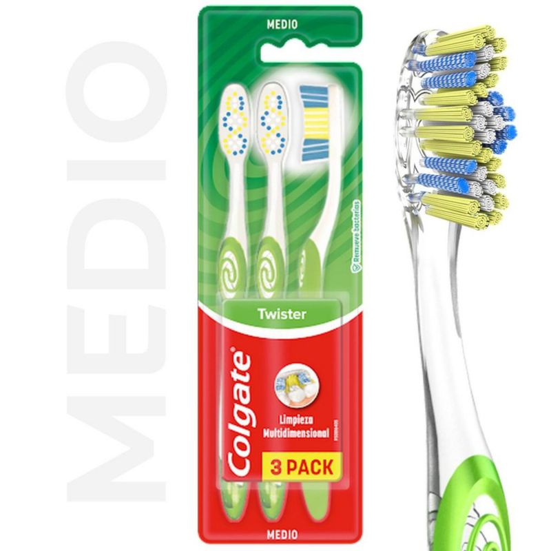 CEPILLOS-COLGATE-TWISTER-MEDIO-x-3UN