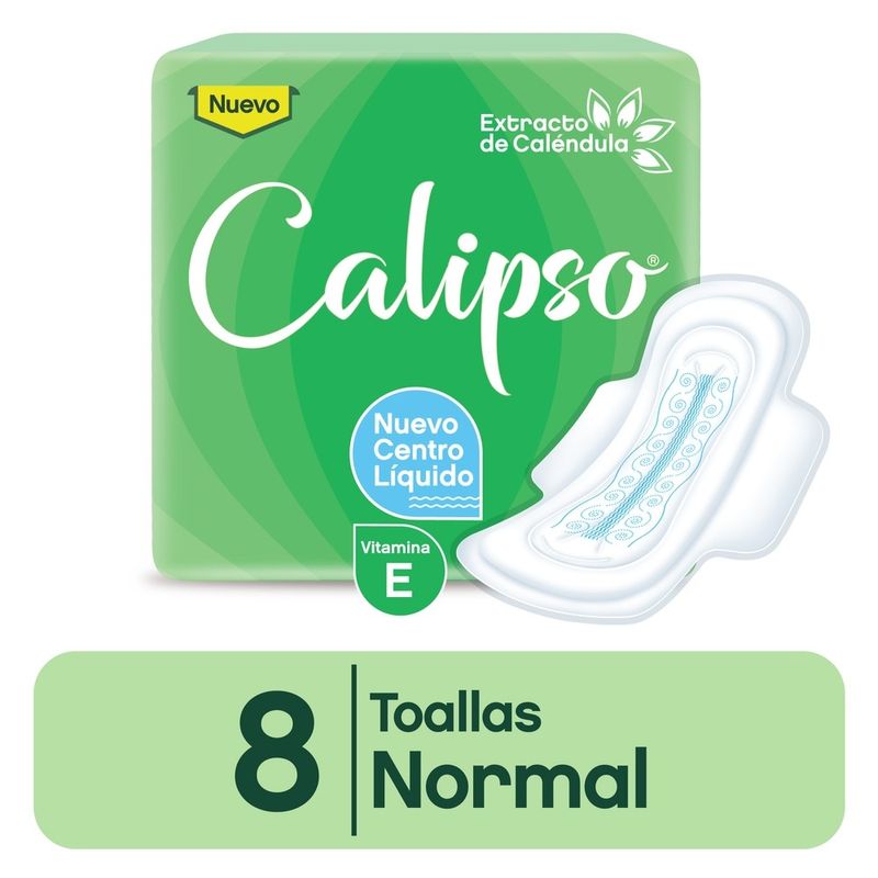 TOALLAS-CALIPSO-NORMAL-CALENDULA-x-8UN