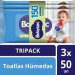 TOALLITAS-BABYSEC-ULTRA-FRESH-x-150UN