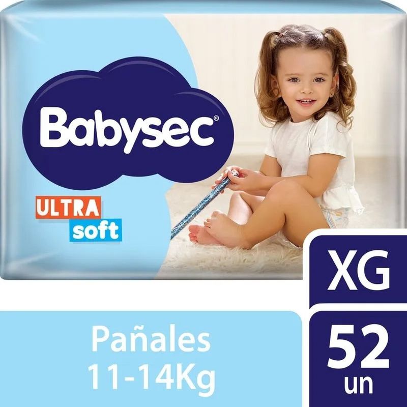 PAÑAL-BABYSEC-ULTRA-TALLE-XG-x-52UN