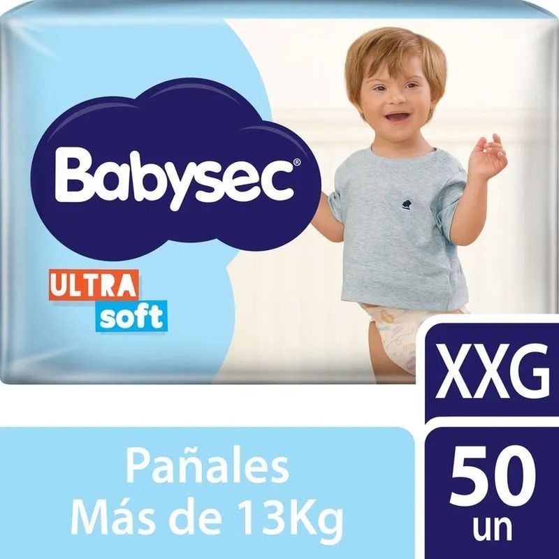 PAÑAL-BABYSEC-ULTRA-TALLE-XXG-x-50UN