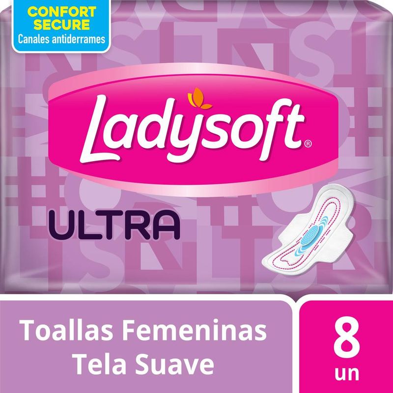 TOALLAS-LADYSOFT-ULTRA-SUAVE-CON-ALAS-x-8UN