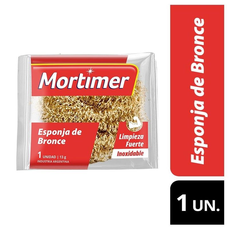 Esponja-Mortimer-Bronce-X-1un
