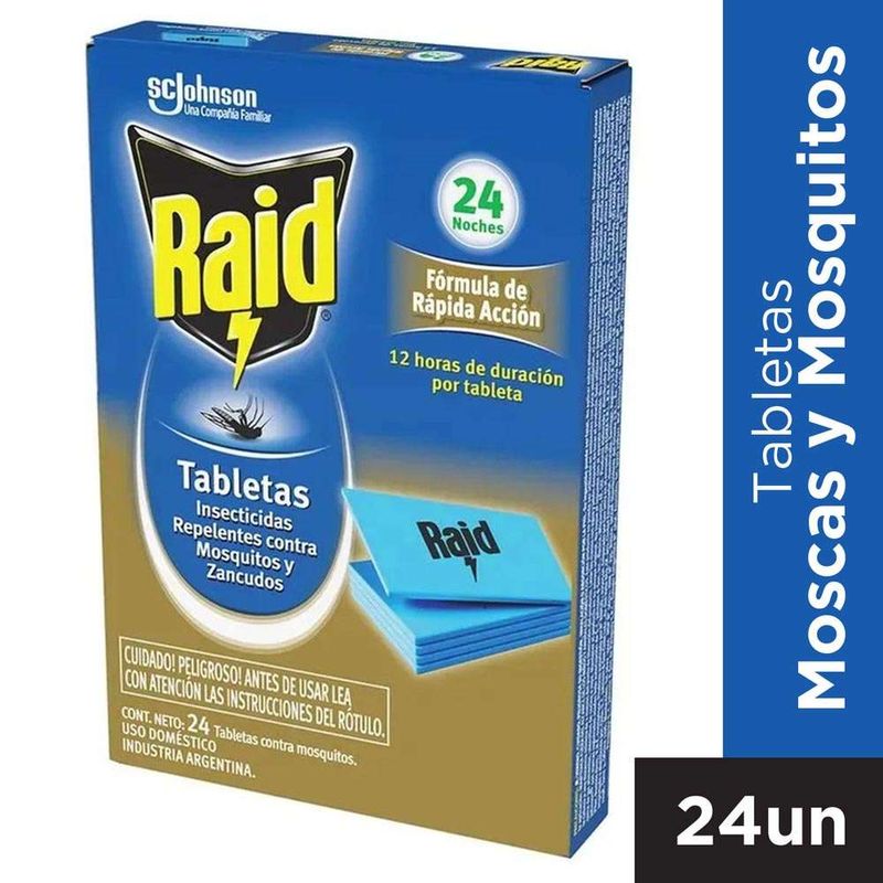 Tabletas-Raid-Mosquitos-X-24un