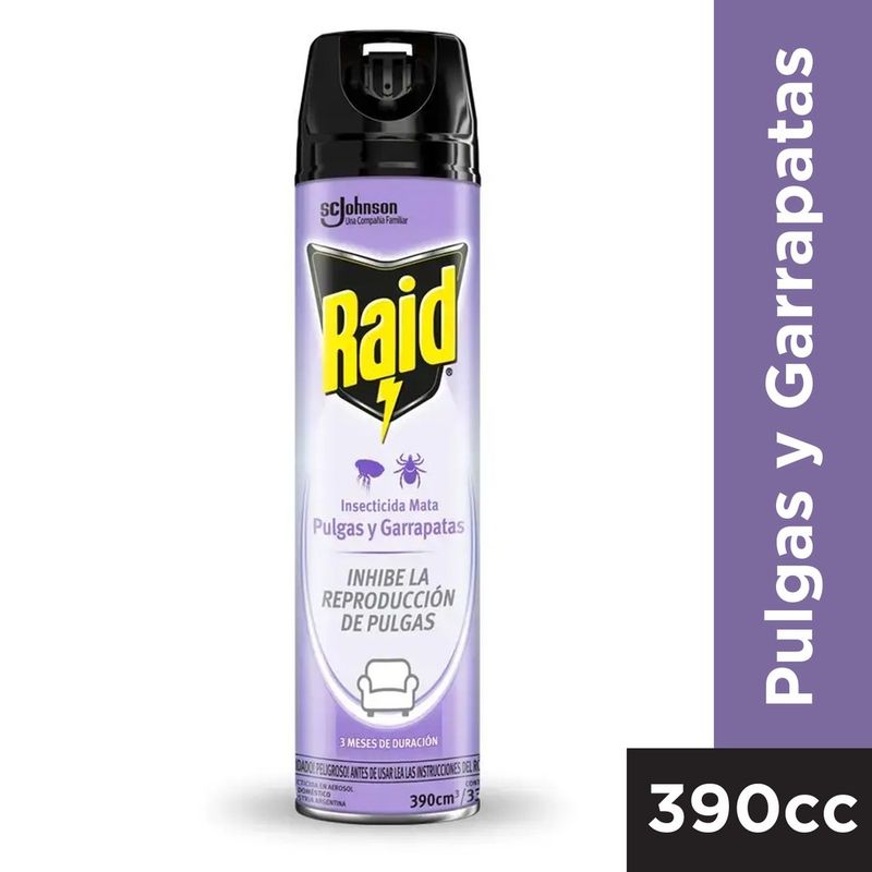 Insecticida-Raid-Matapulgas-X-390cc