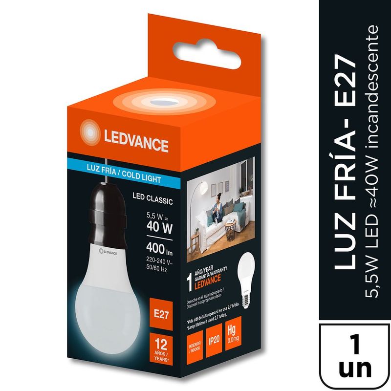 Lampara-Ledvance-Classic-865-5-5w