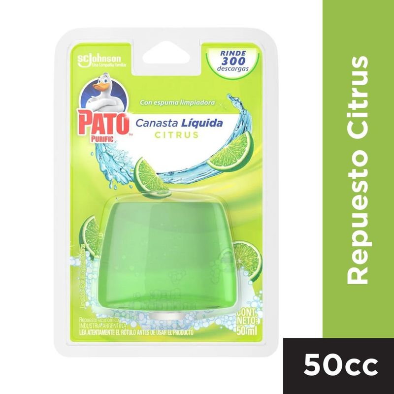 Canasta-Pato-Purific-Citrus-Repuesto-X-50cc