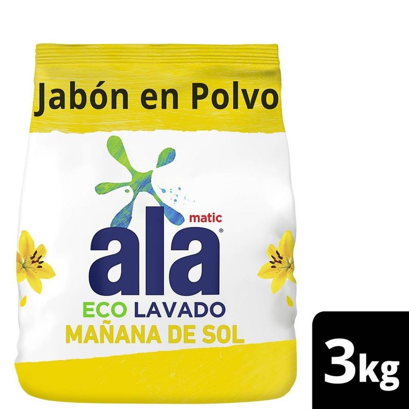 Jabon-Ala-Matic-Sol-Ecolavado-X-3kg
