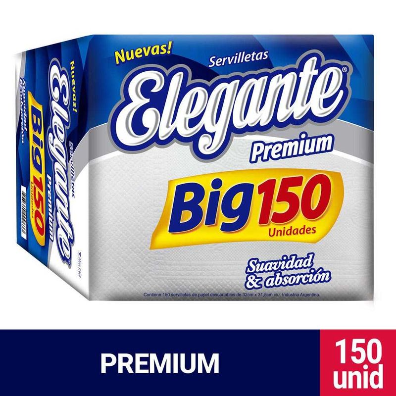 Servilletas-Elegante-Premium-X-150un