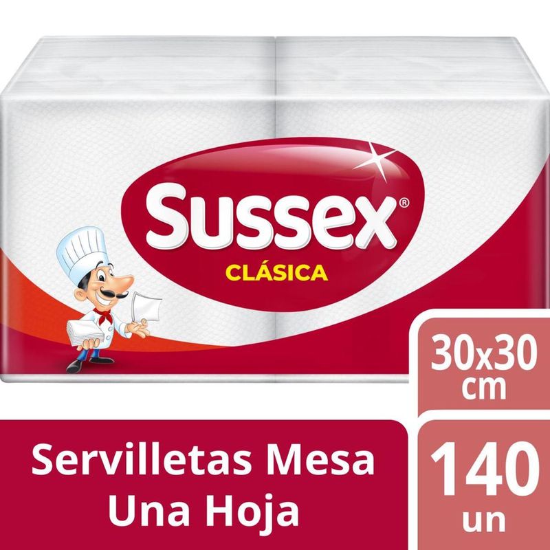 Servilletas-Sussex-Familiar-Blanca-X-140un