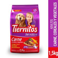 Alimento para Perro Tiernito Carne x 1500gr