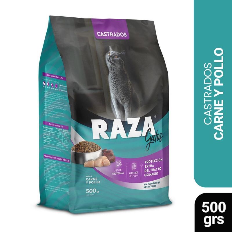 Alimento-para-Gato-Raza-Castrados-X-500gr