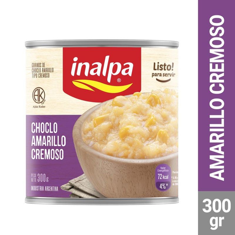 Choclo-Inalpa-Amarillo-Cremoso-X-300gr