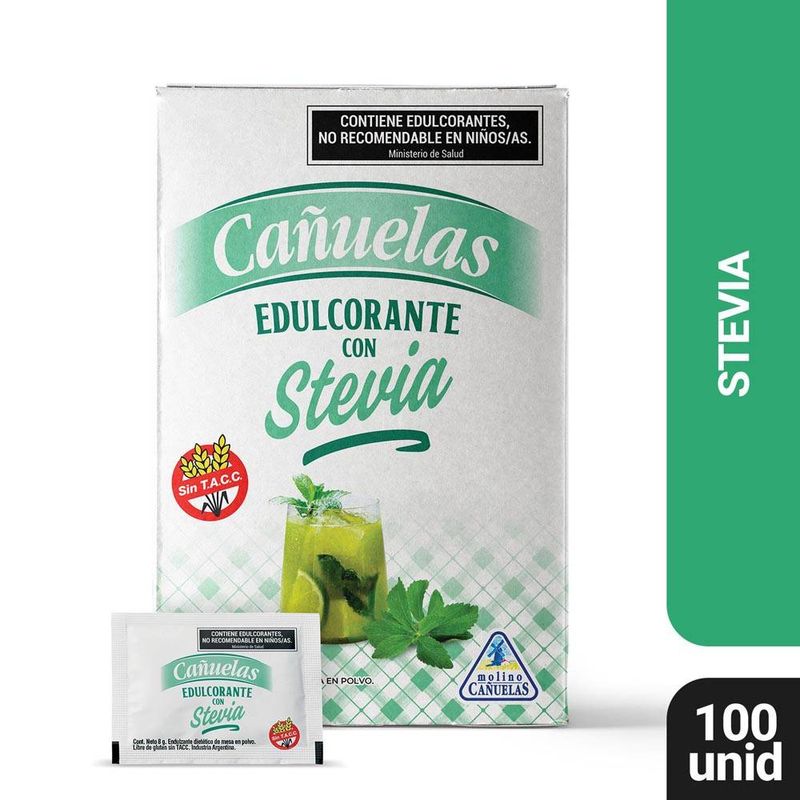 Edulcorante-Cañuelas-con-Stevia-Sobre-X-100un