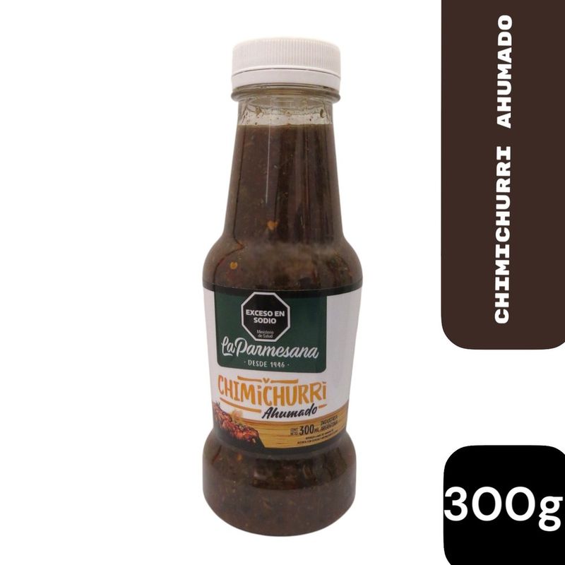 Salsa-la-Parmesana-Chimichurri-Ahumado-X-300cc