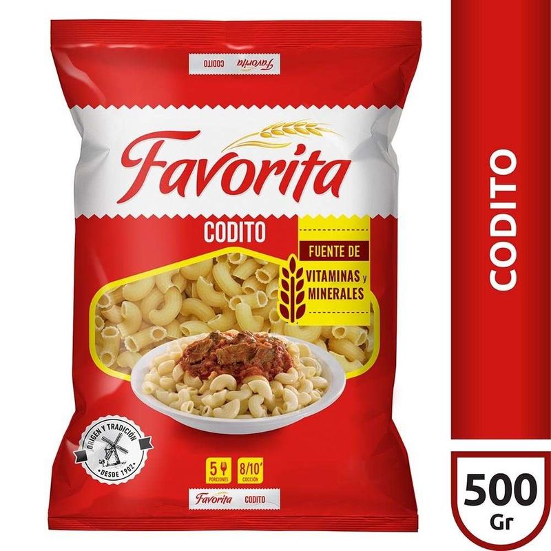 Fideos-Favorita-Codito-X-500gr